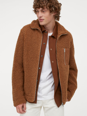 Faux Shearling Jacket