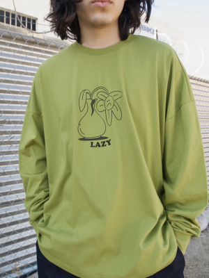 Lazy Oaf Oops Dropped Long Sleeve Tee