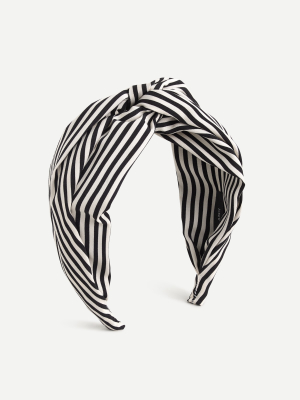 Twist Headband In Stripe