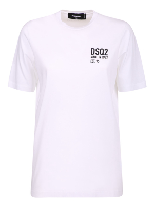 Dsquared2 Logo Print Crewneck T-shirt