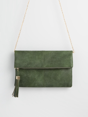 Sleek Sidekick Tassel Bag