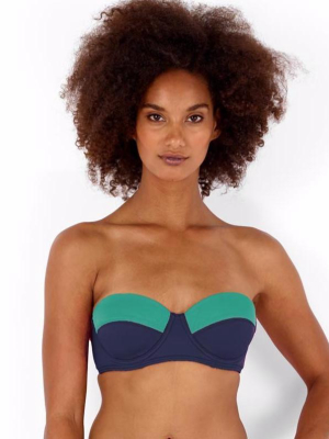 Colorblock Underwire Top