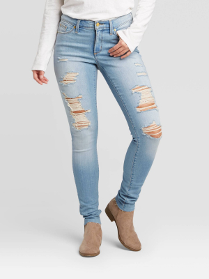 Women's Mid-rise Skinny Jeans - Universal Thread™