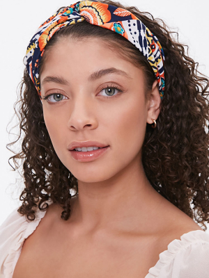 Ornate Twist-front Headwrap