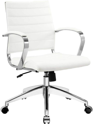 Jaxon Mid Back Office Chair White