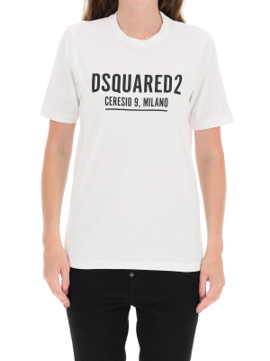 Dsquared2 Logo Printed T-shirt