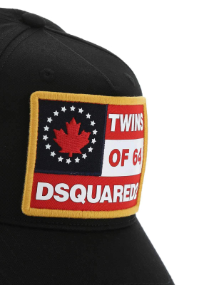 Dsquared2 Logo Graphic Patched Cap