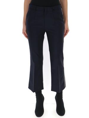 Miu Miu Side-stripe Cropped Trousers