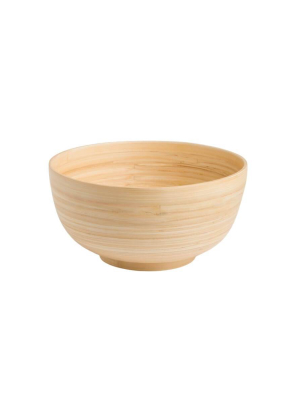 Palm + Perkins Bibol Extra Large Bamboo Salad Bowl - Autumn