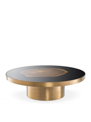 Eichholtz Concord Coffee Table - Gold & Black