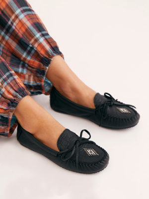 Canoe Leather Moccasins