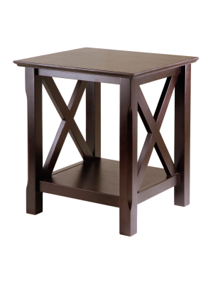 Xola End Table Cappuccino - Winsome