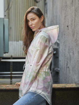 Bogo - Women's Translucent Pullover Jacket With Hood