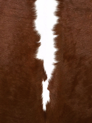 Brazilian Cowhide Rug, Hereford