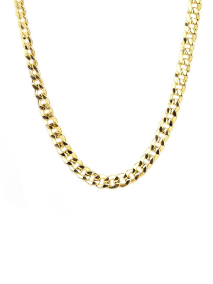 18" Wide Cuban Link Necklace