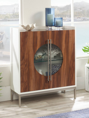 Vista Key Accent Cabinet Brown - Sauder