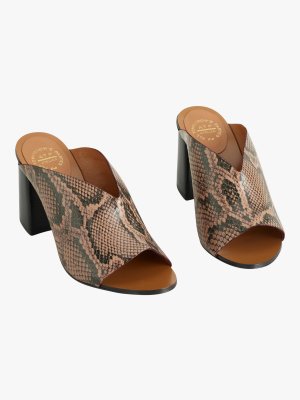 Licola Snake-print Sandal