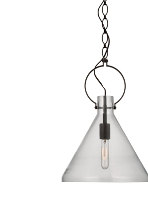 Limoges Clear Pendant