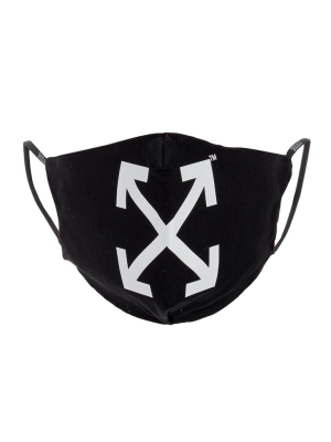 Off-white Arrow Print Face Mask