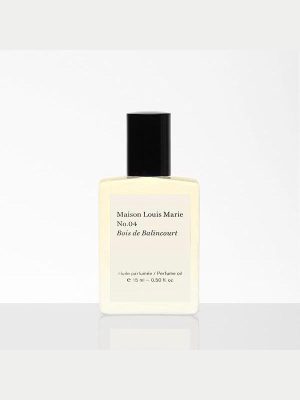 Maison Louis Marie No. 04 Bois De Balincourt Perfume Oil