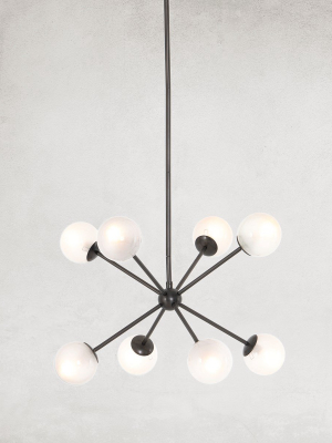 Ansen Chandelier-dark Antique Brass