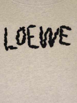 Loewe Logo Embroidered Sweatshirt