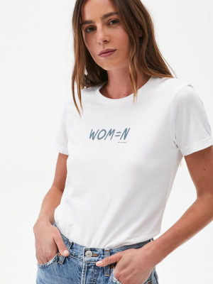 Wom=n Tee