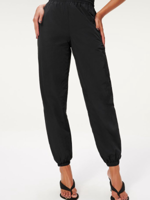 Shine Boyfriend Pant | Black001