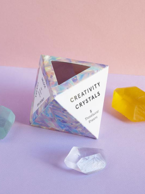 Creativity Crystal Eraser Set