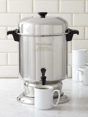 West Bend 55-cup Stainless-steel Coffee Maker