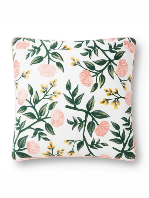 Loloi Rifle Paper Co. Pillow