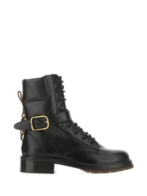 Chloé Diane Lace-up Ankle Boots