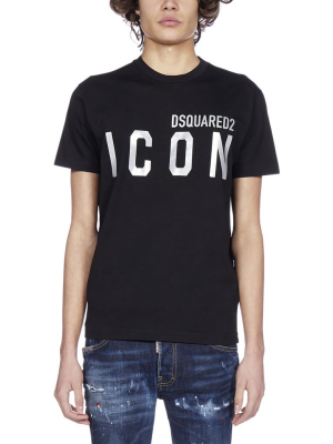 Dsquared2 Icon Print Crewneck T-shirt