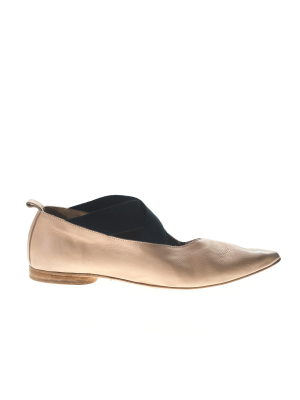 Uma Wang Crossover Strap Ballerina Flats