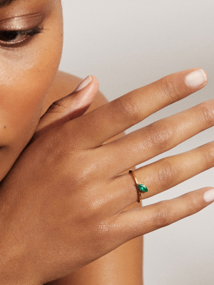 Defne Ring | Emerald