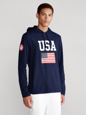 Team Usa One-year-out Hooded T-shirt