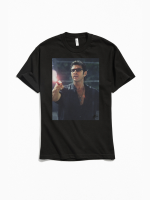 Jurassic Park Jeff Goldblum Flare Tee