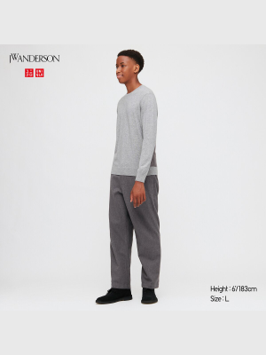 Men Stripe Drawstring Pants (jw Anderson)