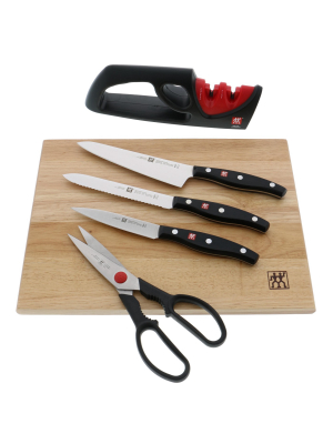 Zwilling J.a. Henckels Twin Signature 6-pc Knife And Cutting Board Set