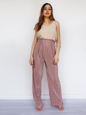 Century Pants- Mauve