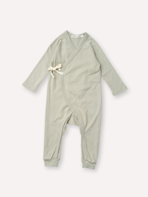 Noé Wrap Onesie - Green Tea