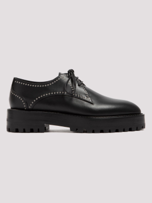 Alaïa Eyelet Trekking Derby Shoes