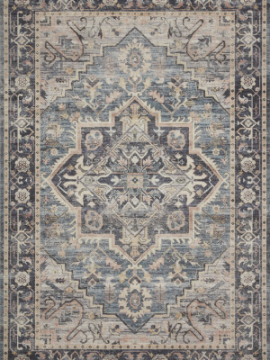 Hathaway Rug In Navy / Multi By Loloi Ii