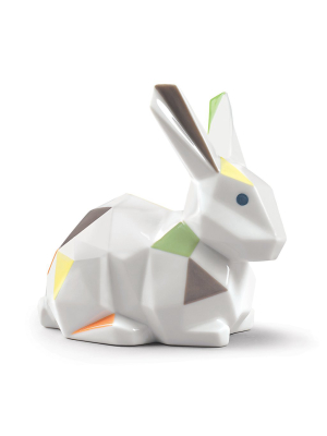 Origami Rabbit Figurine