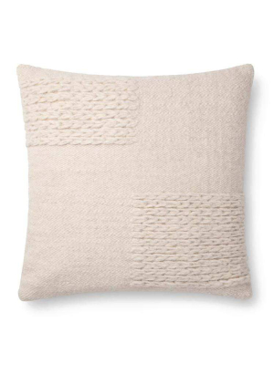 Loloi Magnolia Home Pillow - Ivory