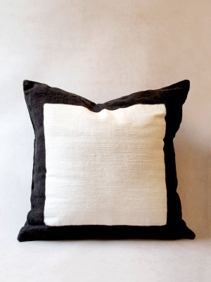 Mud Cloth 18" Pillow, Frame