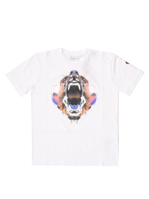 Marcelo Burlon County Of Milan Kids Wolf Printed T-shirt