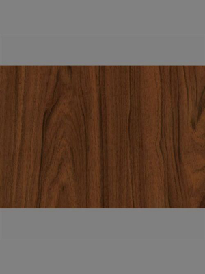 Walnut Self-adhesive Wood Grain Contact Wallpaper By Burke Decor