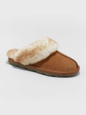 Women's Chandra Genuine Suede Scuff Slide Slippers - Stars Above™