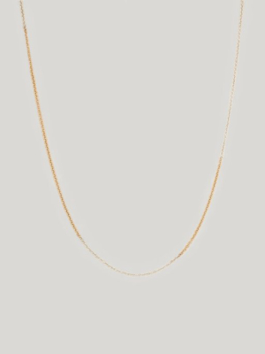 Composition Necklace / 14k Gold